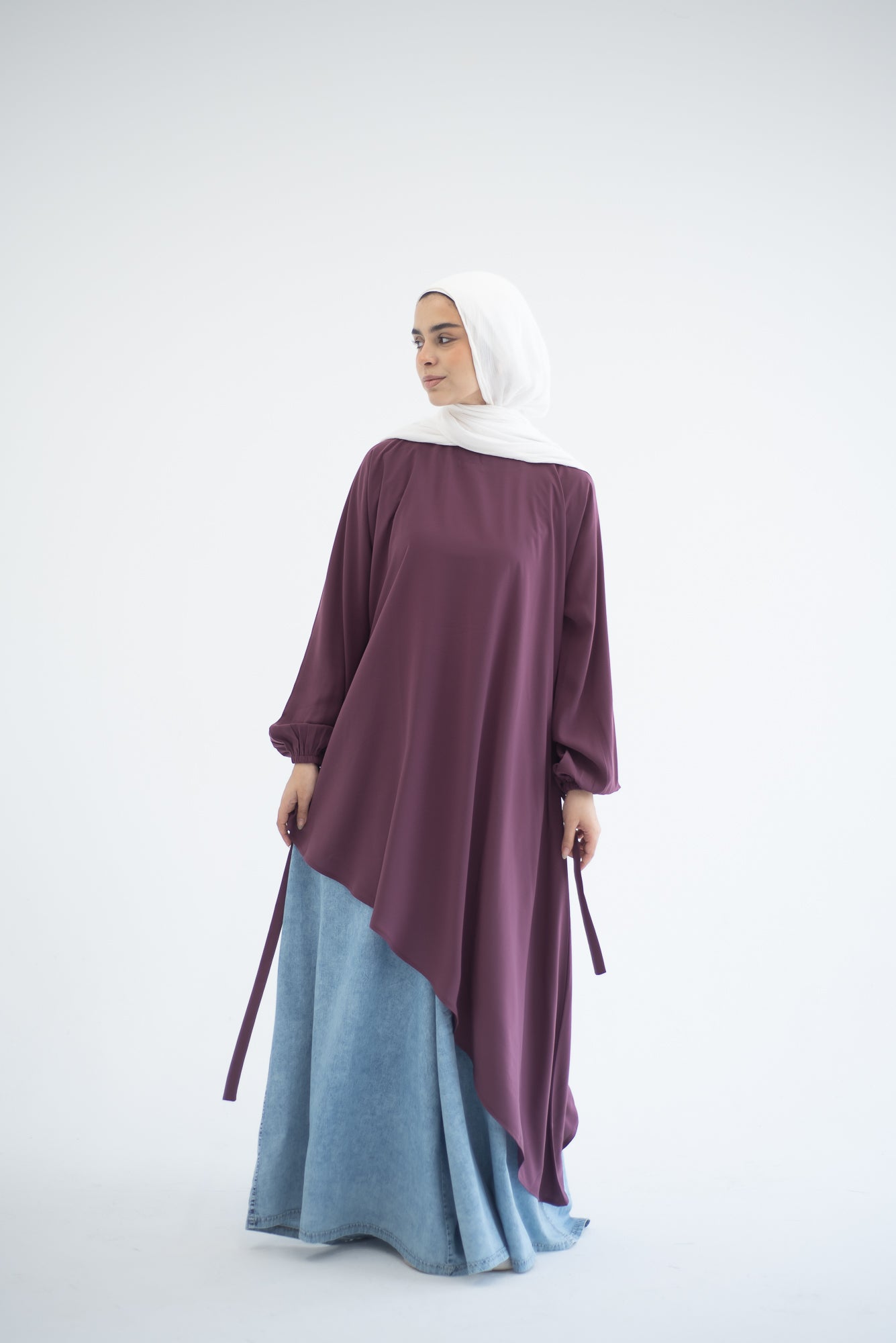 Long Asymmetric Top - Plum