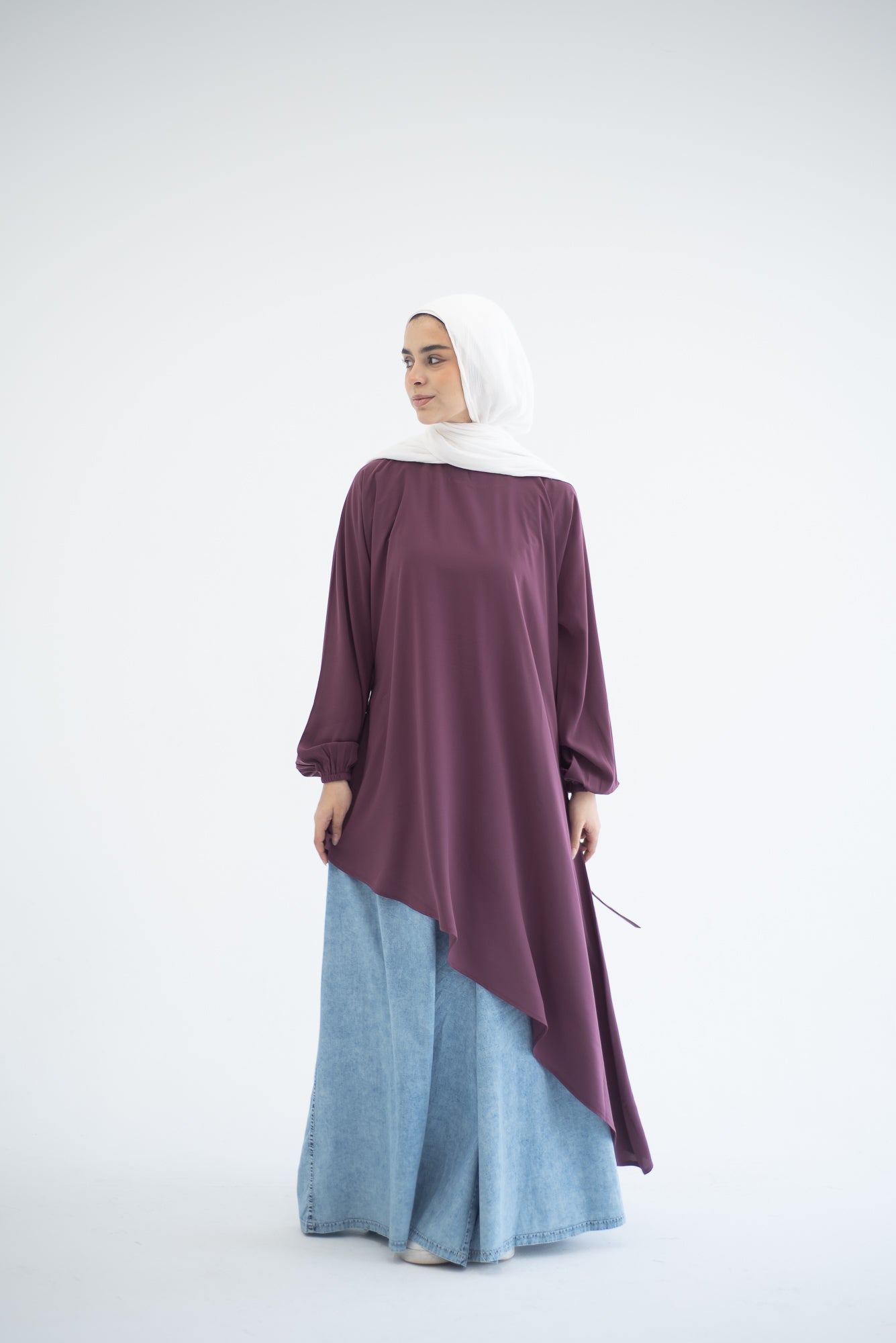 Long Asymmetric Top - Plum