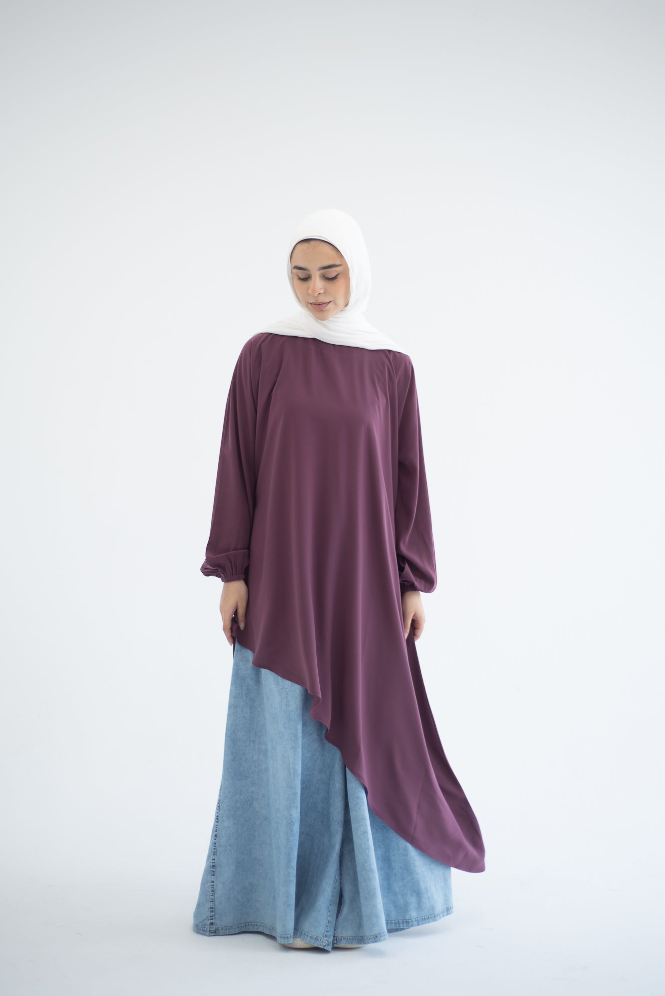 Long Asymmetric Top - Plum