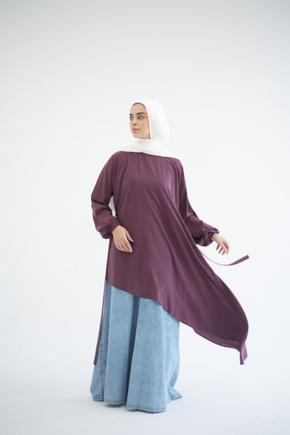 Long Asymmetric Top - Plum