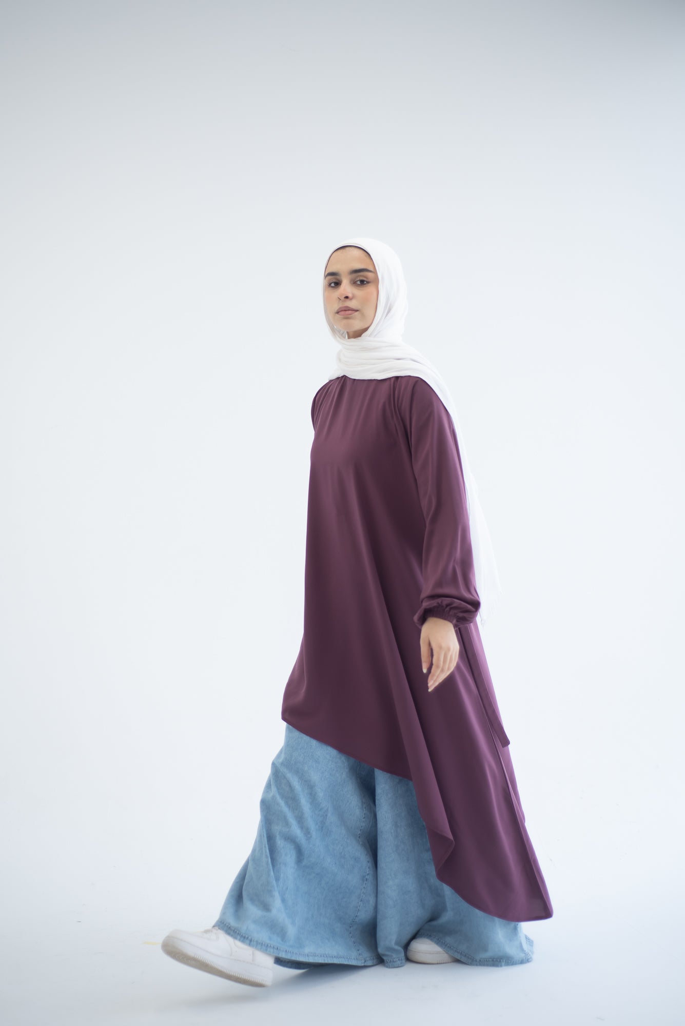 Long Asymmetric Top - Plum