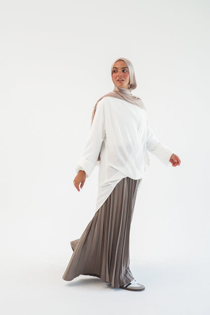 Criss Cross top - White