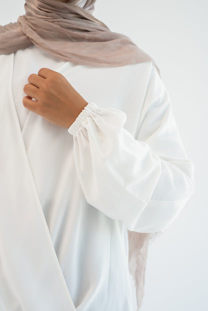 Criss Cross top - White