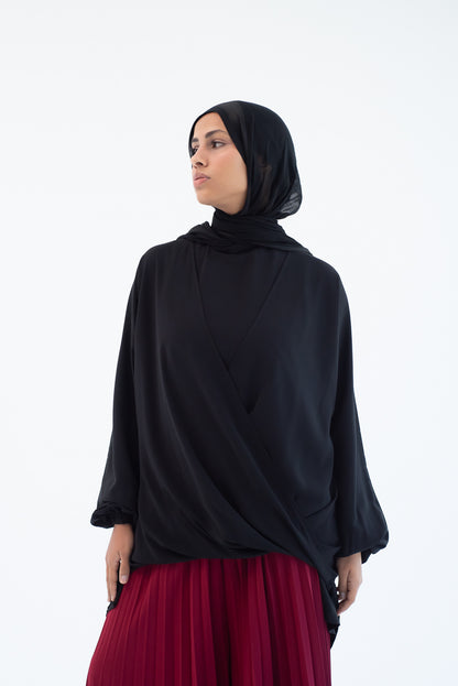 Criss Cross Top - Black