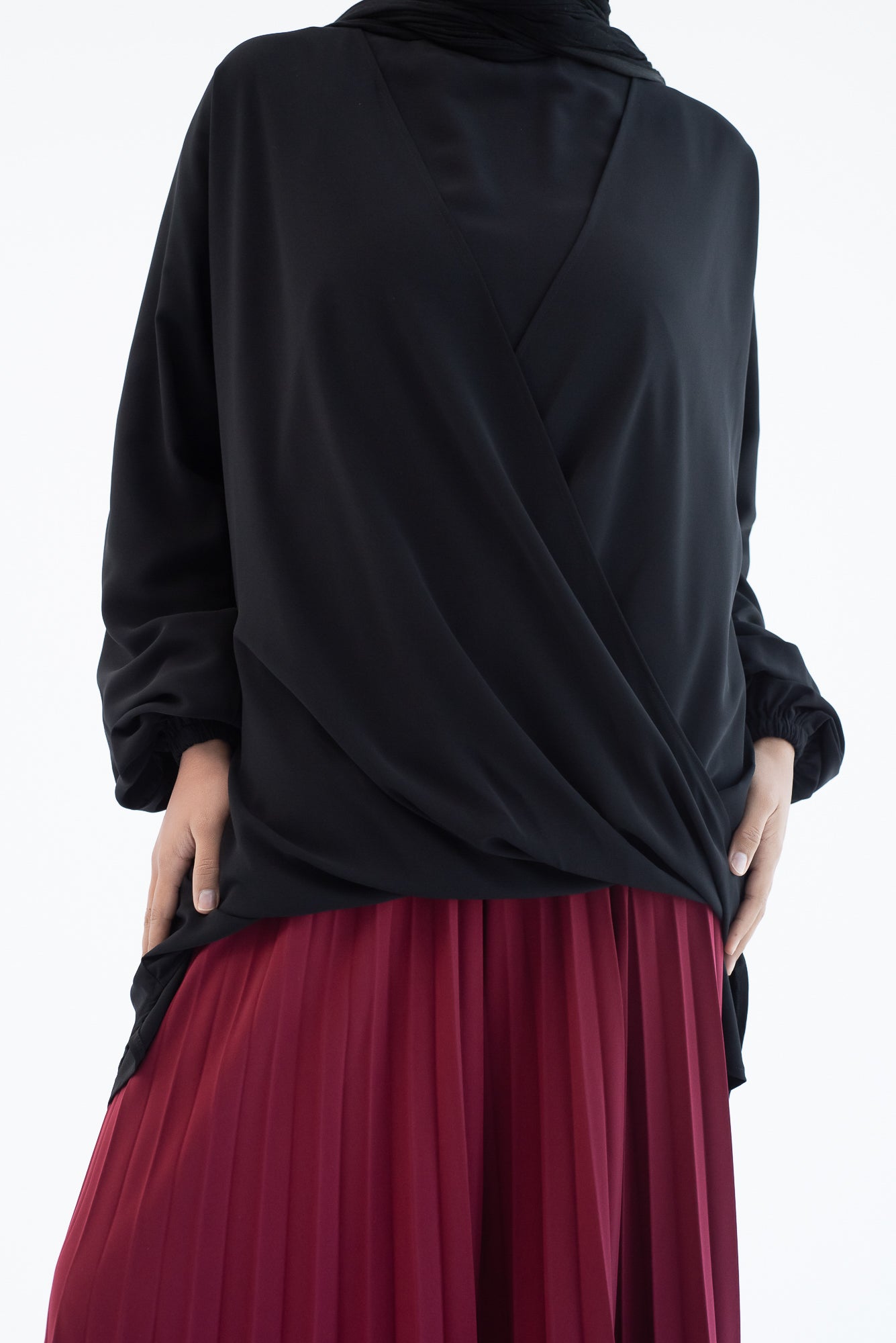 Criss Cross Top - Black