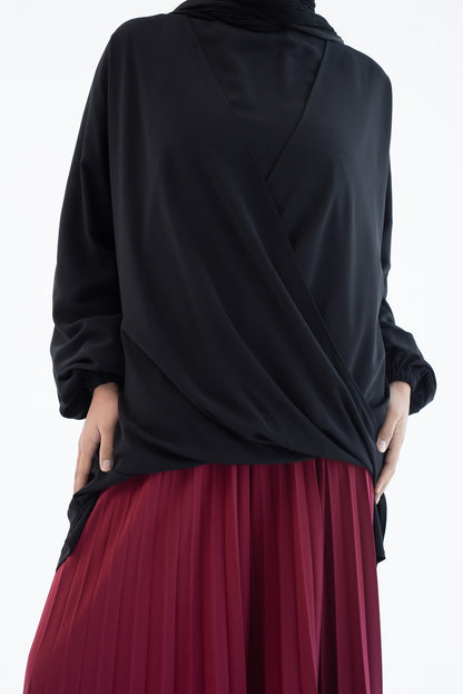 Criss Cross Top - Black