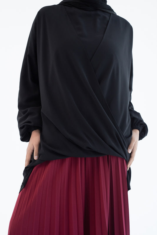 Criss Cross Top - Black