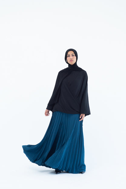 Pleated Pants - Teal