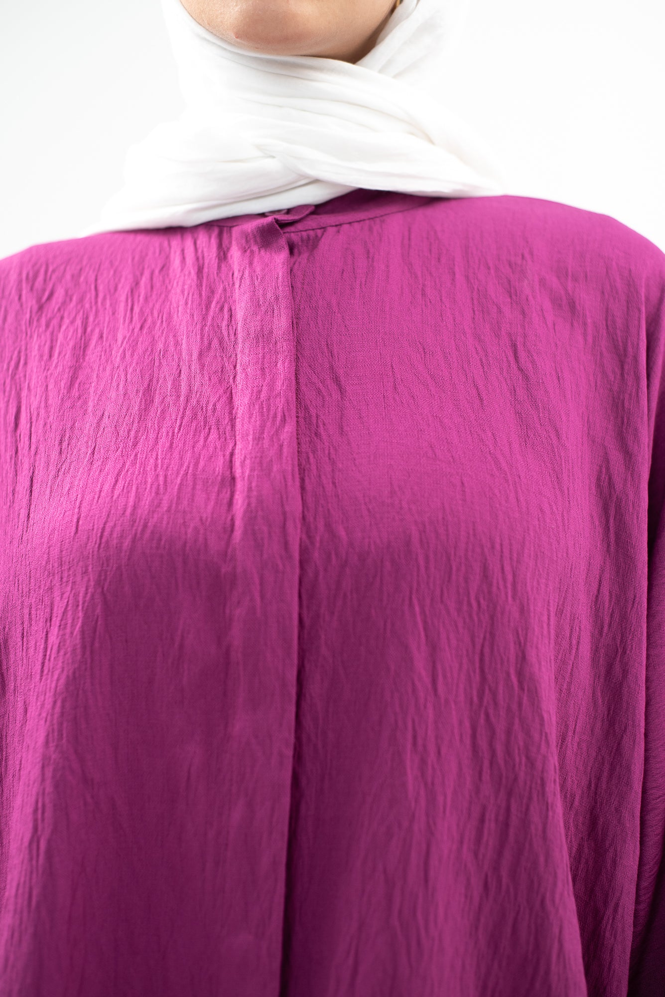 Casual Cascade - Burgundy Pink