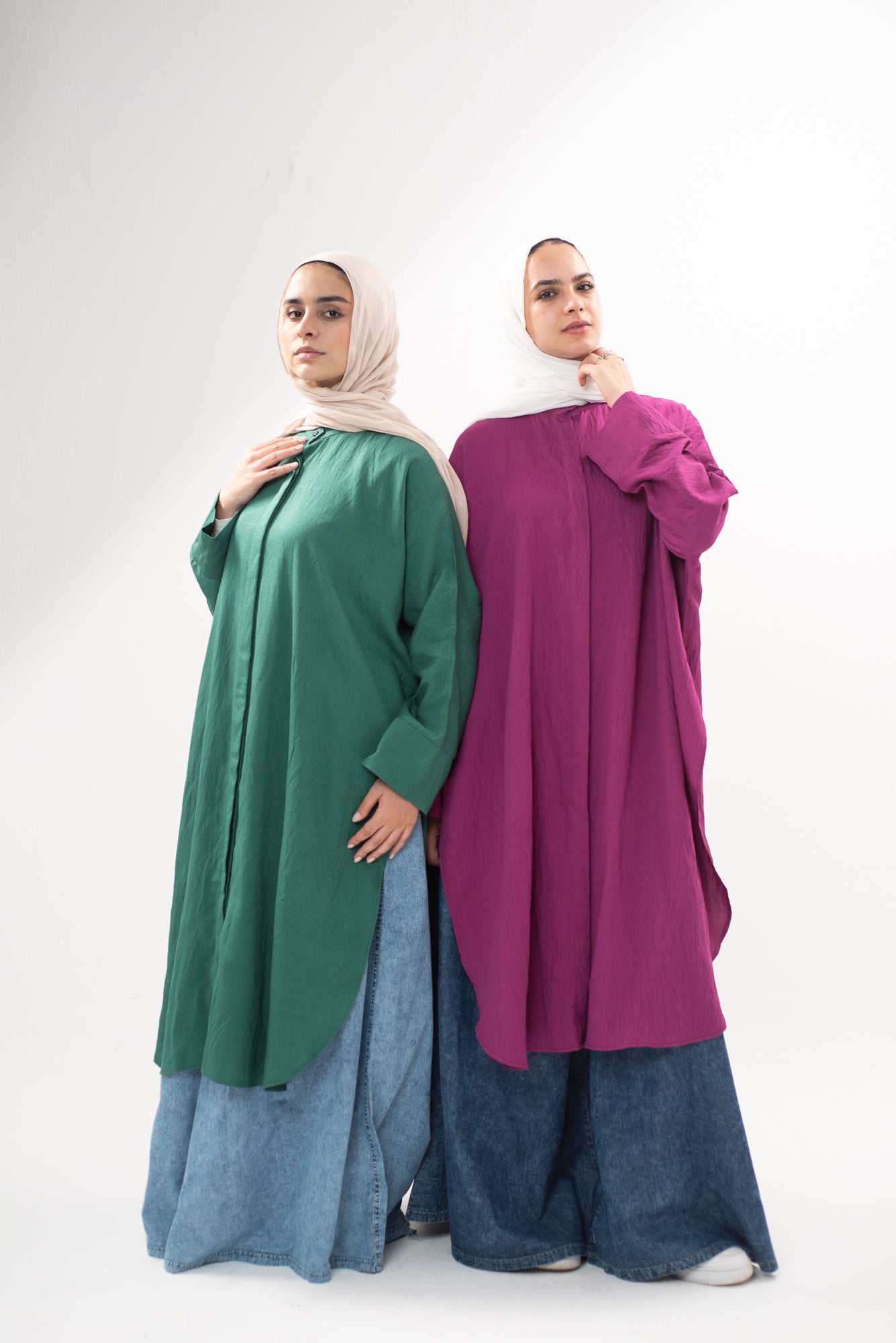 Casual Cascade - Green