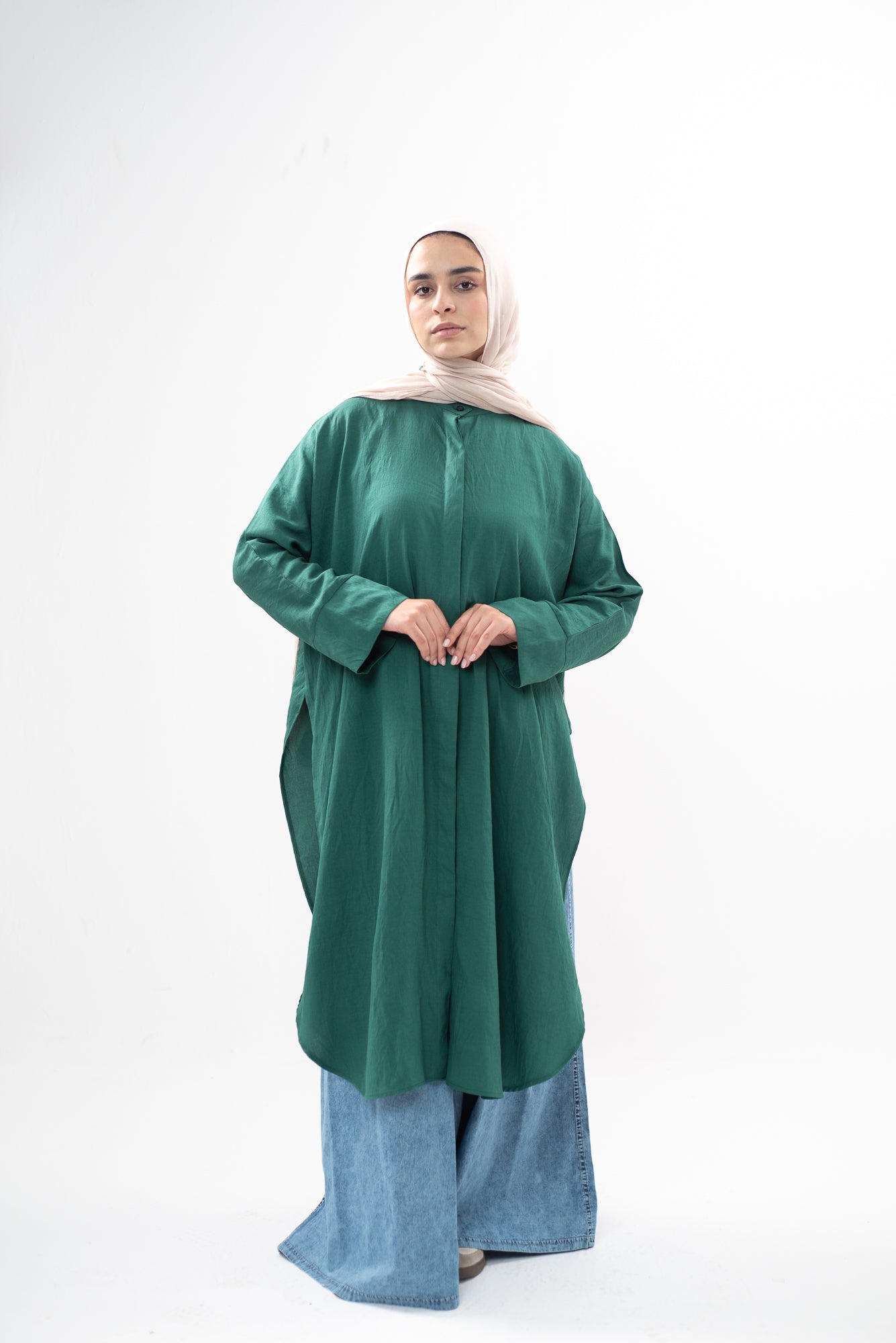 Casual Cascade - Green