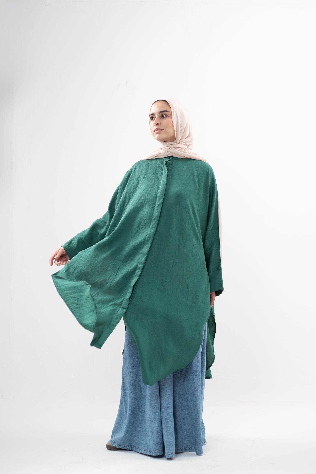 Casual Cascade - Green