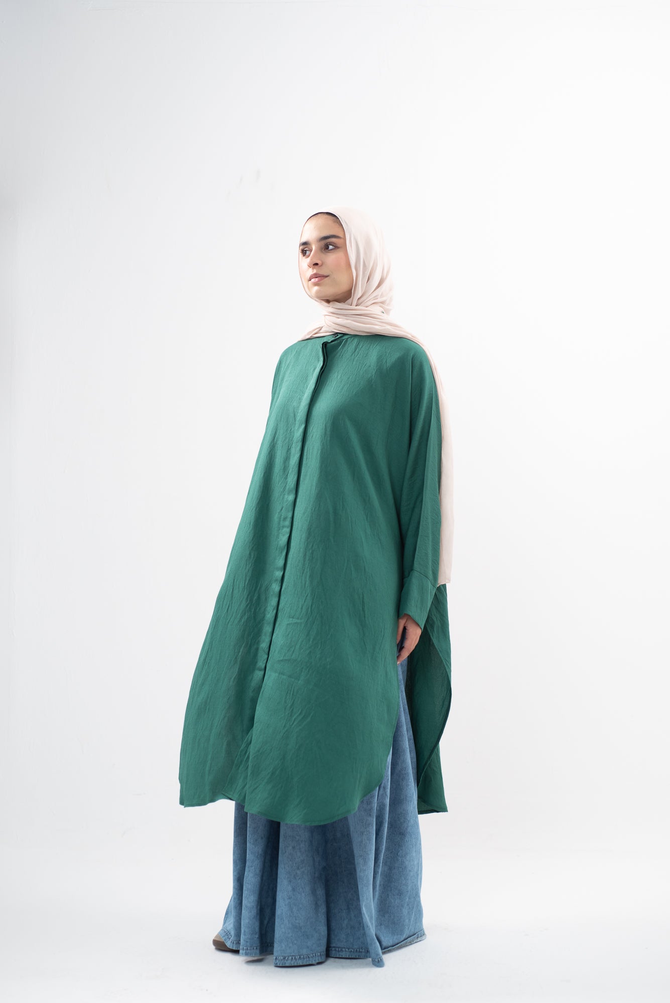 Casual Cascade - Green