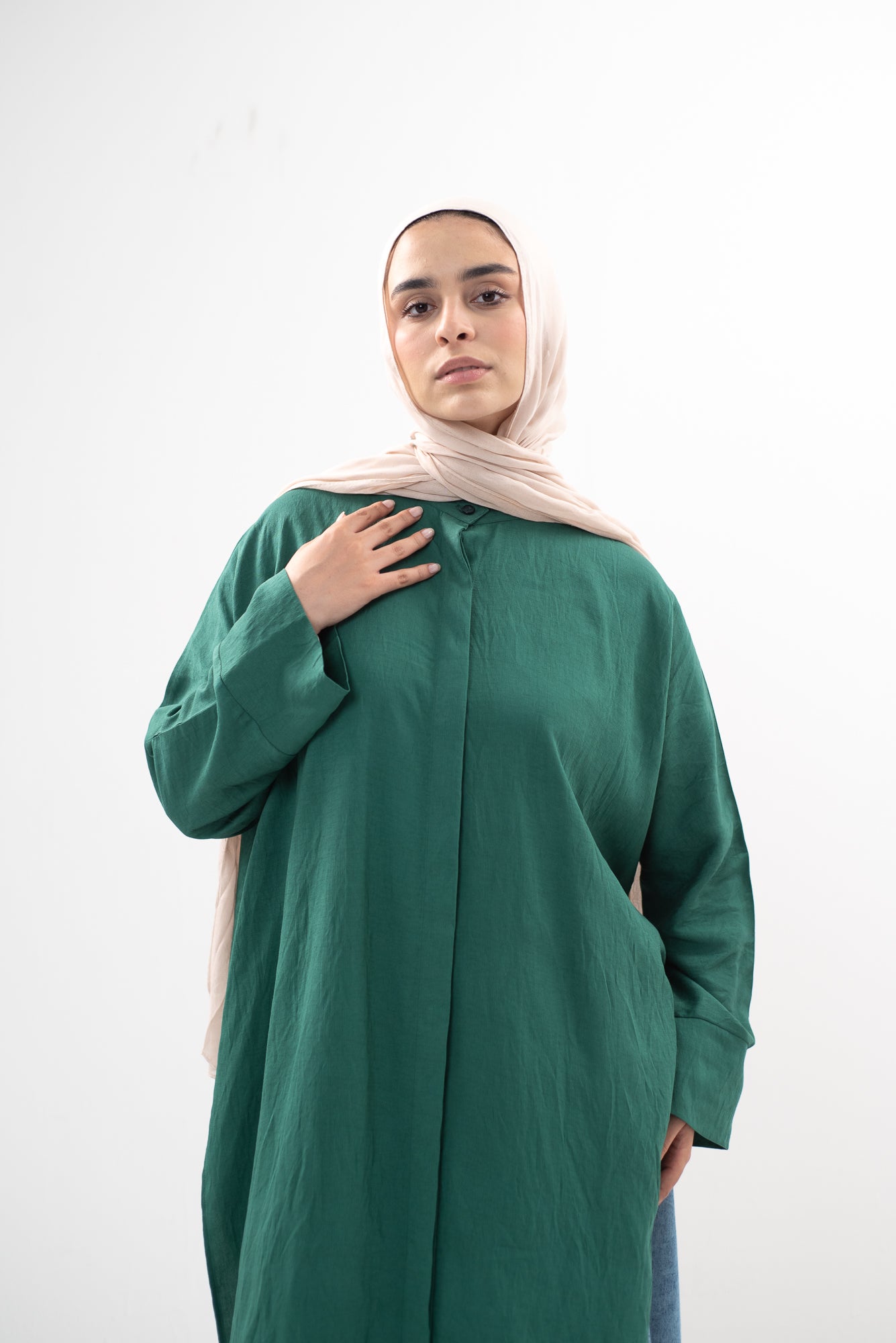 Casual Cascade - Green