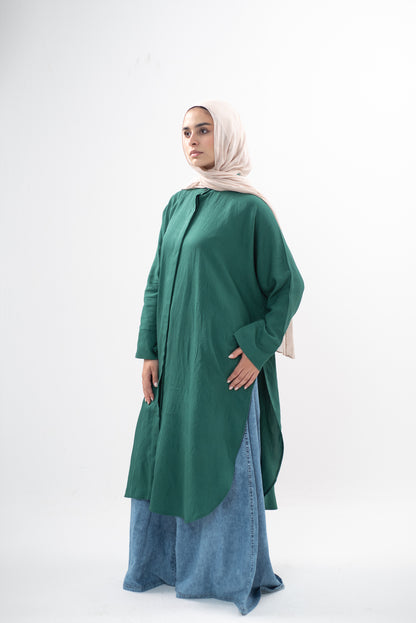 Casual Cascade - Green