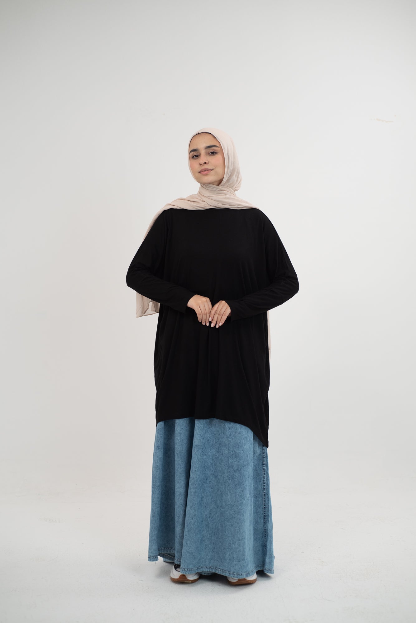 Cotton Breeze Top - Black