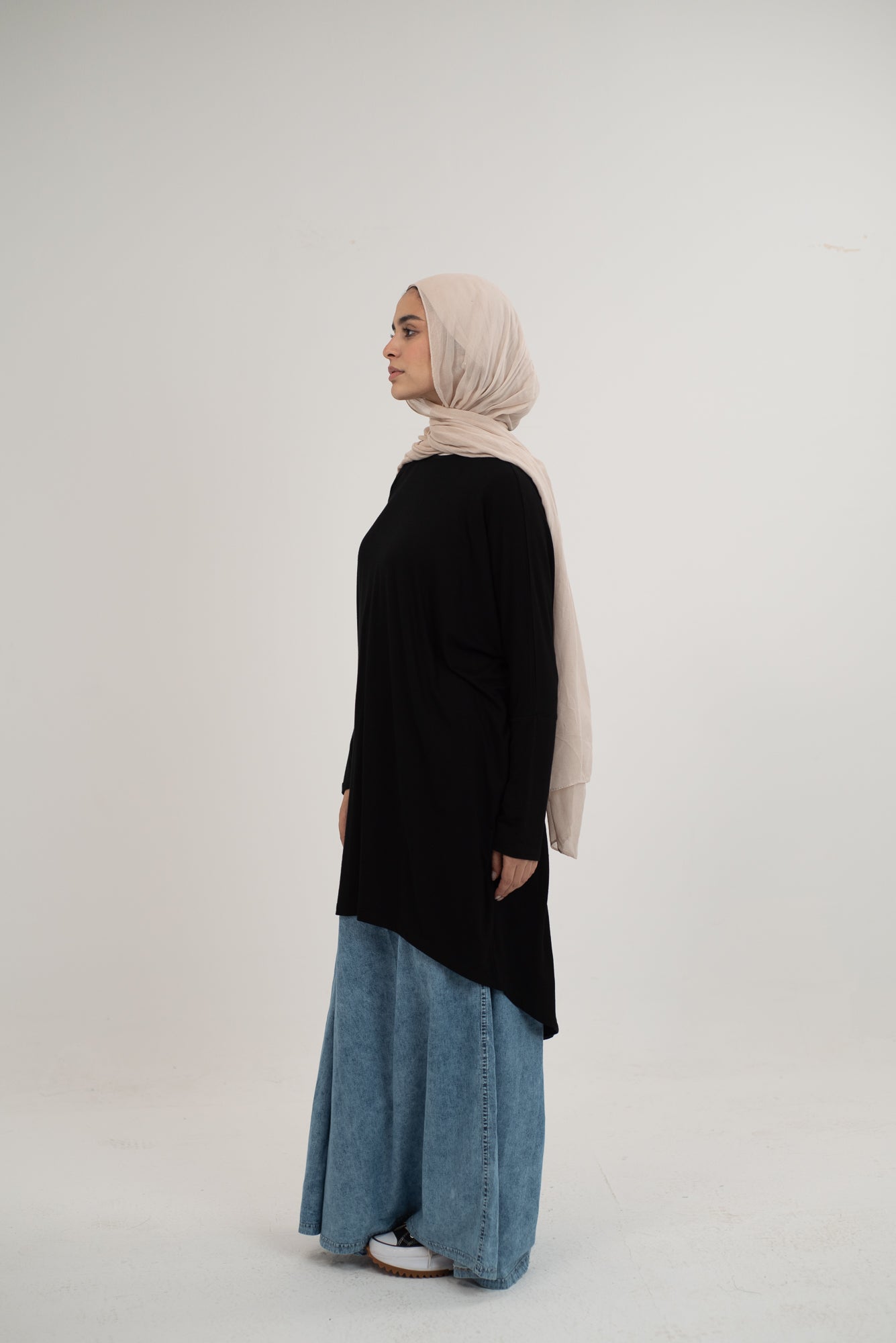 Cotton Breeze Top - Black