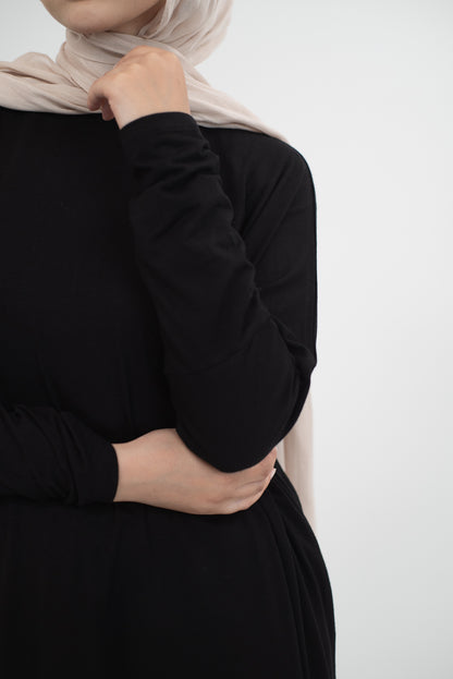 Cotton Breeze Top - Black
