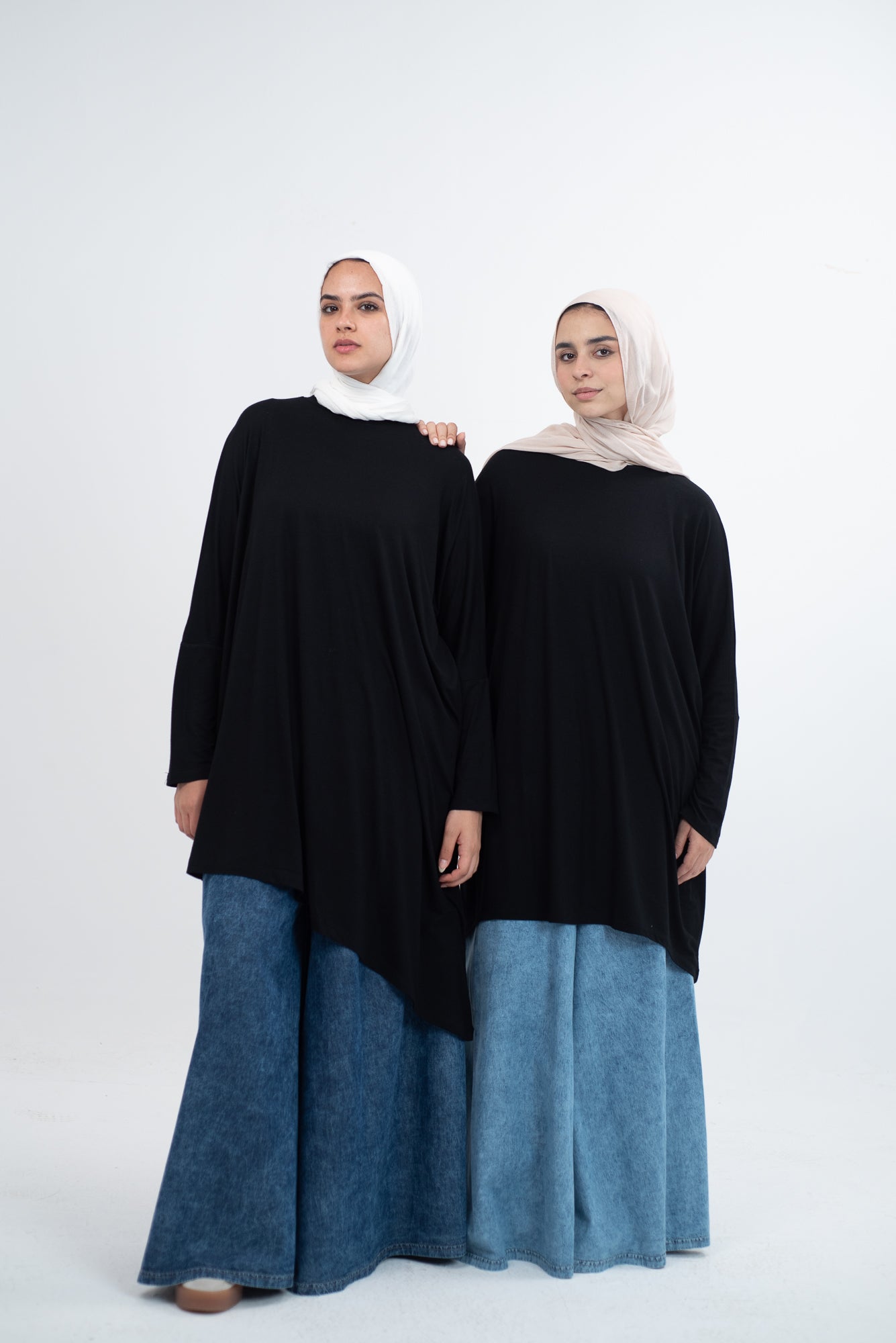 Breezy Bliss Long Shirt - Black