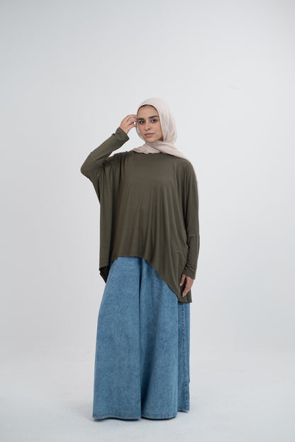 Cotton Cloud - Olive