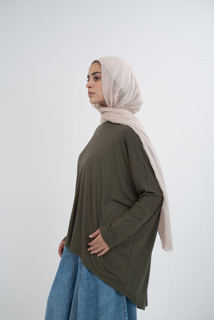 Cotton Cloud - Olive