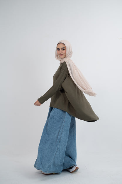 Cotton Cloud - Olive