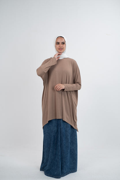 Cotton Breeze Top - Cinnamon