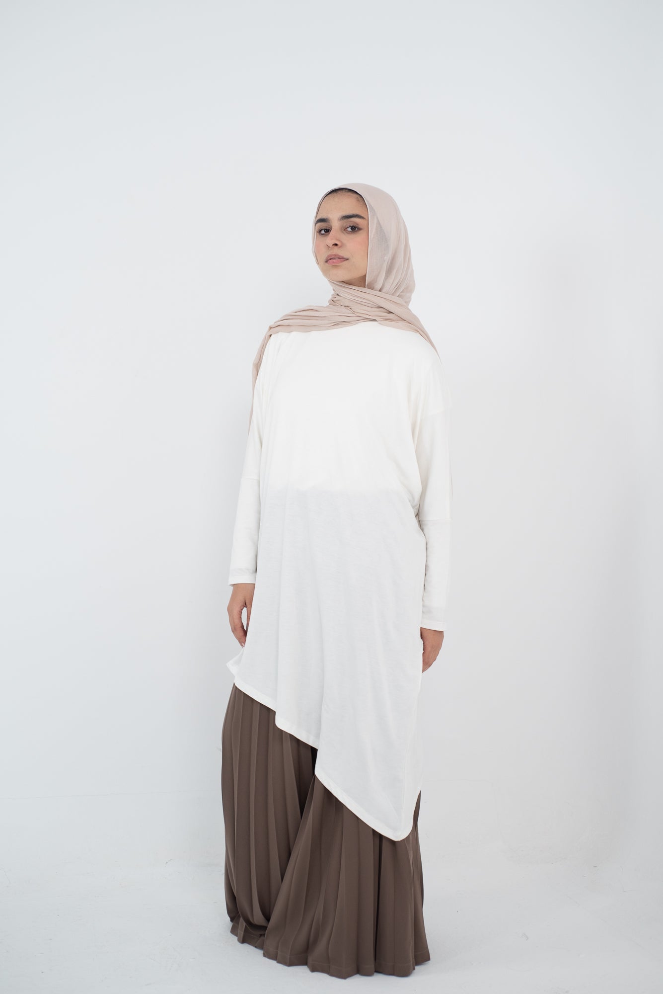 Breezy Bliss Long Shirt- White