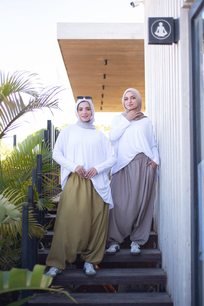 Harem Pants - Kiwi