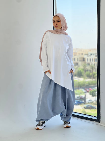 Twilight Twist Top - White