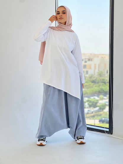 Twilight Twist Top - White