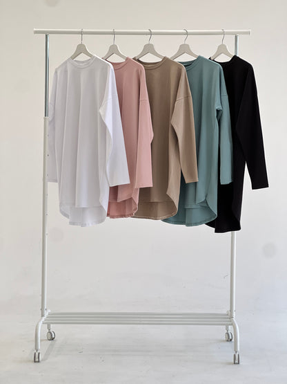 Classic Comfort Cotton Top - Mint