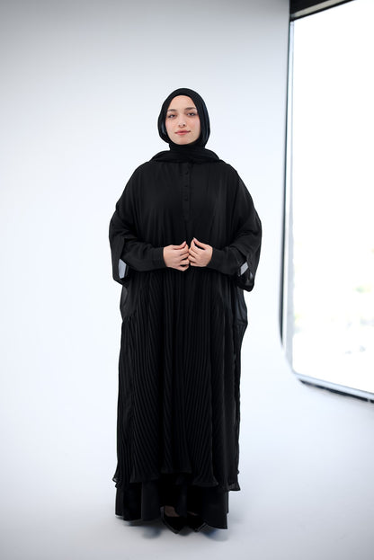Chiffon Pleated Cape