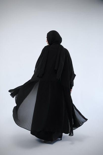 Chiffon Pleated Cape