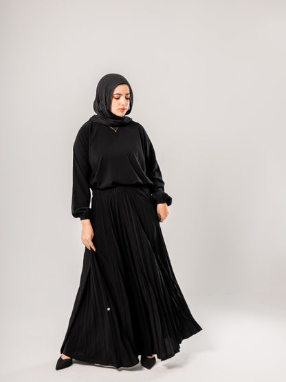 Pleated pants