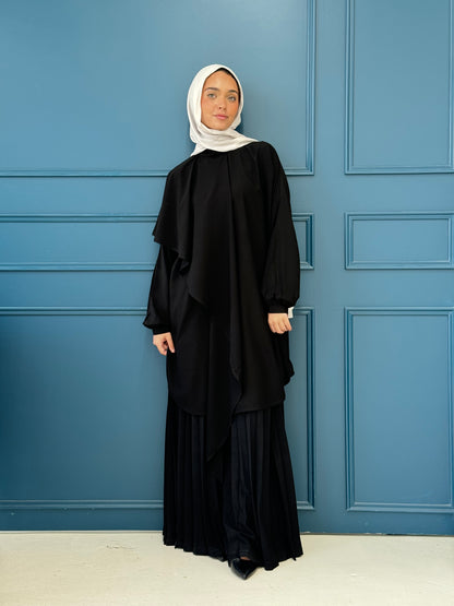Ruffle Reverie - Black