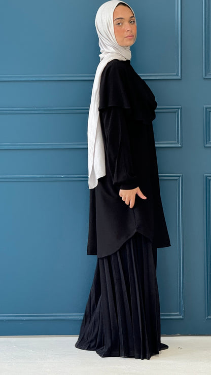 Ruffle Reverie - Black