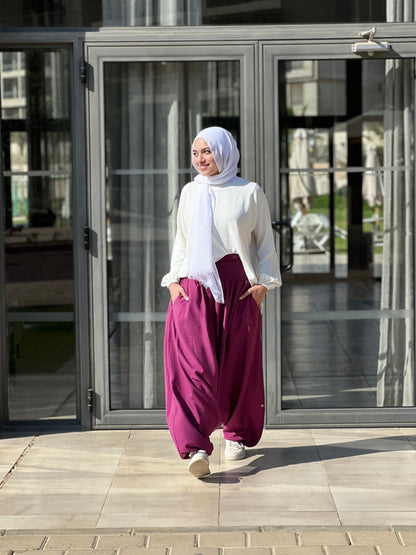 Harem Pants - Purple