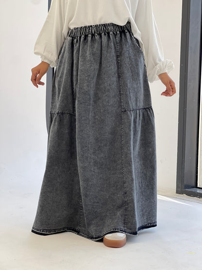 Fine Frills - Washed Grey