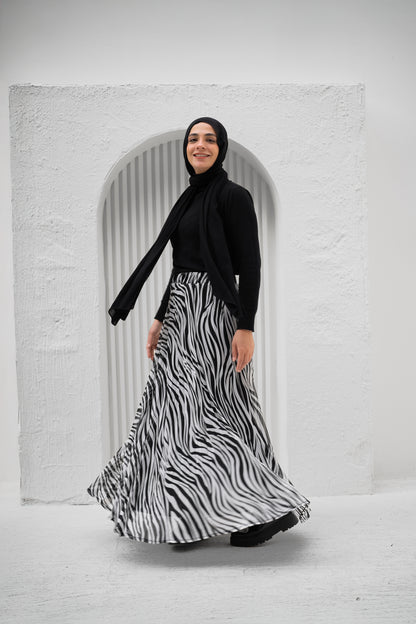 Pleats Perfection - Zebra