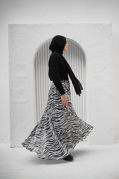 Pleats Perfection - Zebra