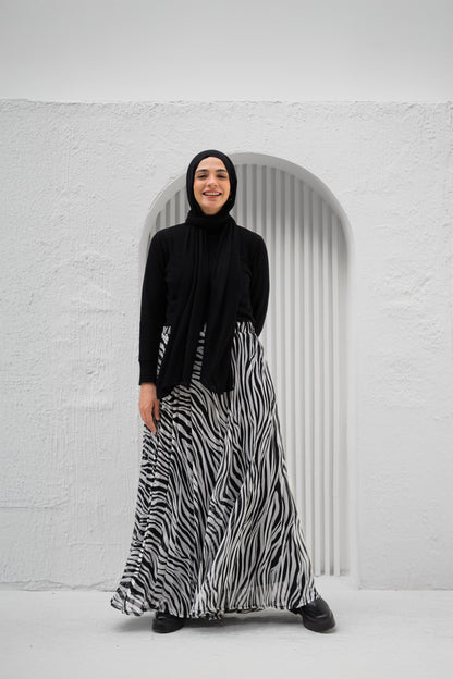 Pleats Perfection - Zebra