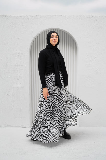 Pleats Perfection - Zebra