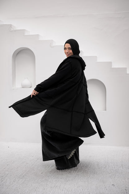 Casual Cuddle Cardigan - Black