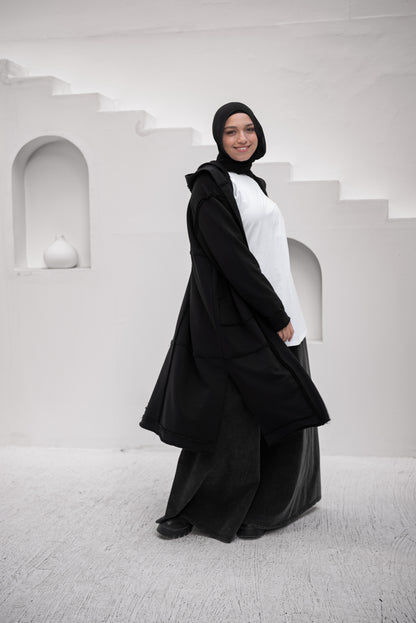 Casual Cuddle Cardigan - Black