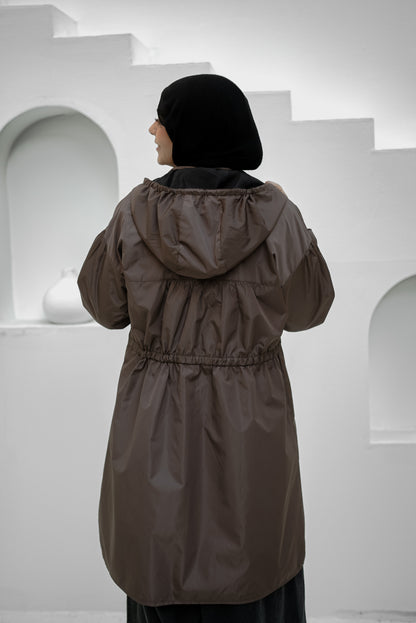Double Daze Wind Breaker - Brown