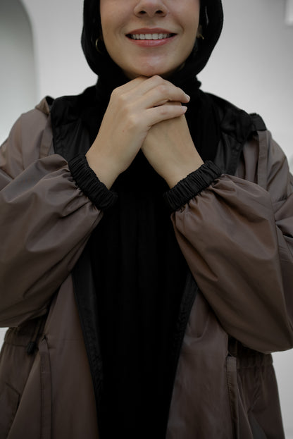 Double Daze Wind Breaker - Brown