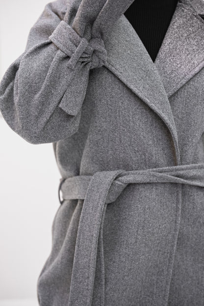 Eternal Elegance Coat - Grey