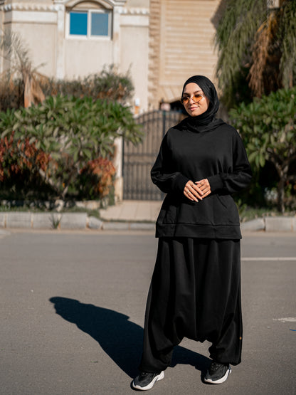 Comfy Casual Set - Black