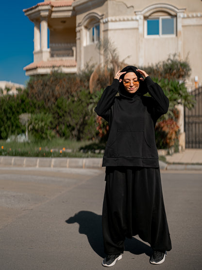 Comfy Casual Set - Black